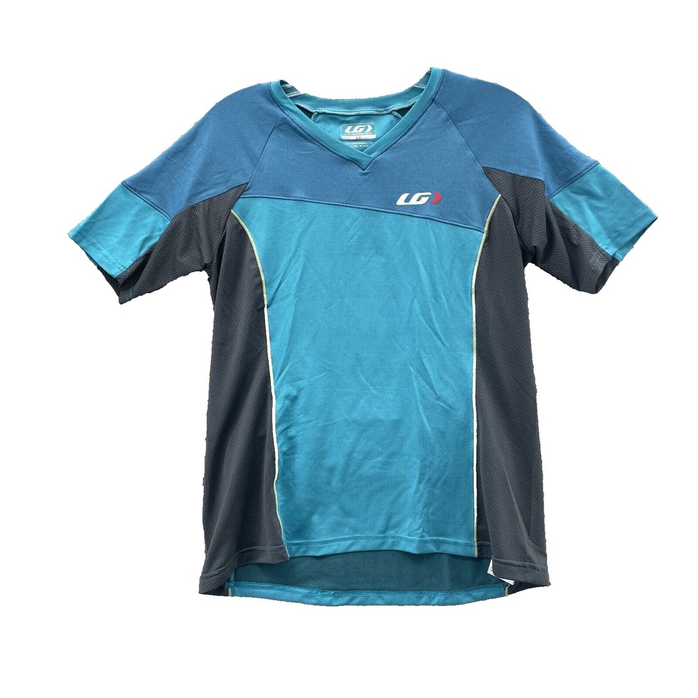 Louis Garneau Cycling Jersey Women's Small Blue Sportswear Bicycle Training Road